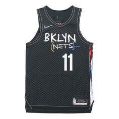 Майка Nike NBA Basketball Sports Jersey Vest AU Player Edition Brooklyn Nets Kyrie Irving 11 Black, черный