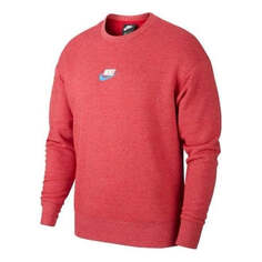 Толстовка Nike Sportswear Club Crew Neck Shirt &apos;RedPink&apos;, красный