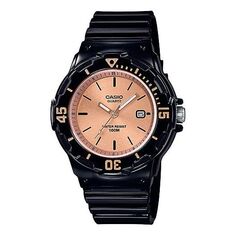 Часы CASIO Quartz Waterproof Sports Rose Gold Analog, розовый