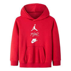 Толстовка (PS) Air Jordan Logo Flight Hoodie &apos;Red&apos;, красный Nike