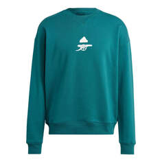 Рубашка adidas Arsenal Lifestyler Heavy Cotton Sweatshirt &apos;Rich Green&apos;, зеленый