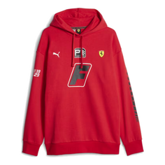 Толстовка PUMA Scuderia Ferrari Race Garage Crews Hoodie &apos;Rosso Corsa&apos;, цвет rosso corsa