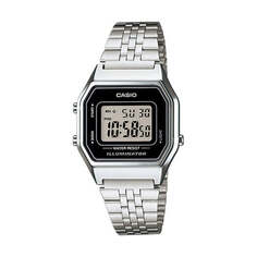 Часы CASIO Quartz Waterproof Silver Digital, цвет silver