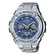 Часы CASIO G-Shock G-Steel &apos;Silver Blue&apos;, цвет silver