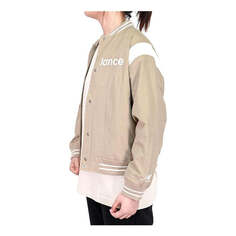Куртка (WMNS) New Balance Sportswear Jacket &apos;Tan White&apos;, цвет tan/white