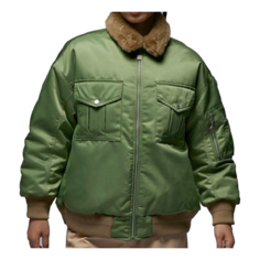 Куртка (WMNS) Air Jordan Renegade Jacket Asia Sizing &apos;Sky J Light Olive&apos;, зеленый Nike
