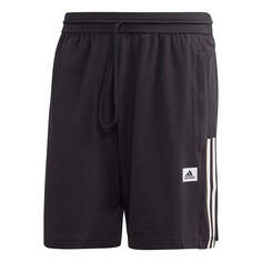 Шорты adidas M D2m Motion Sh Running Gym Stripe Breathable Sports Shorts Black, черный