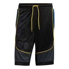 Шорты adidas Hrdn Short Printing Gym Training Basketball Sports Shorts Black, черный