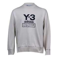 Толстовка Men&apos;s Y-3 Signature Printing Logo Beige, цвет tan