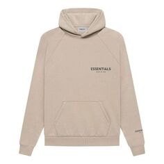 Толстовка Fear of God Essentials FW21 Core Collection Pullover Tan, цвет tan