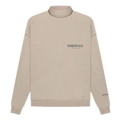 Толстовка Fear of God Essentials FW21 Pullover Mockneck, цвет tan