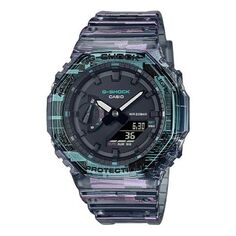 Часы CASIO G-Shock Analog-Digital &apos;Translucent Black&apos;, черный