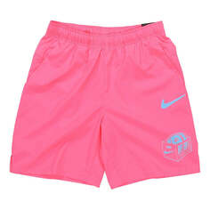 Шорты Nike Flex Printing Woven Casual Sports Training Shorts Pink, розовый