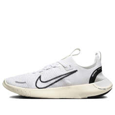 Кроссовки (WMNS) Nike Free RN NN Road Running Shoes &apos;White Coconut Milk Photon Dust Black&apos;, белый