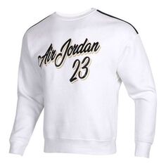 Толстовка Air Jordan 23 Remastered Plush Pull-On Sweatshirt For Men White, белый Nike