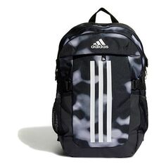Рюкзак adidas Printing Stripe logo Large Capacity Backpack Unisex White / Gray / Black, белый