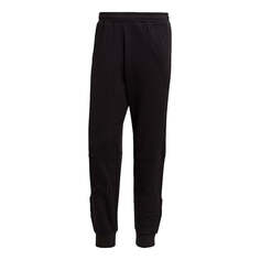 Спортивные штаны Men&apos;s adidas originals Tricolor Sweatp Large Pattern Sports Pants/Trousers/Joggers Black, черный