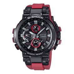 Часы CASIO G-Shock MT-G &apos;Black Red&apos;, красный