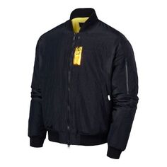 Куртка Air Jordan 23 Engineered Numeric Pattern Baseball Collar Long Sleeves Jacket Black, черный Nike