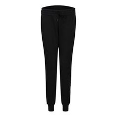Спортивные штаны (WMNS) adidas E LIN Plus Fleece Trousers Black, черный