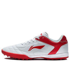 Кроссовки Li-Ning Training Soccer Shoes TF &apos;White Red&apos;, белый
