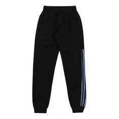 Спортивные штаны adidas Running Breathable Sports Knit Casual Pants Black, черный