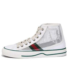 Кроссовки (WMNS) GUCCI Tennis 1977 High Top Sneakers &apos;Mesh White&apos;, белый