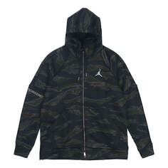 Куртка Air Jordan Men s Space Cotton Warm Sports Casual Hooded Jacket Black, черный Nike