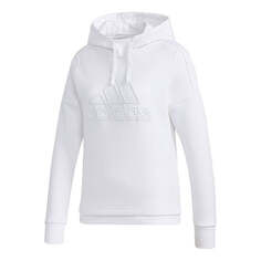 Толстовка (WMNS) adidas MUST HAVE Hooded Sweatshirt &apos;White&apos;, белый