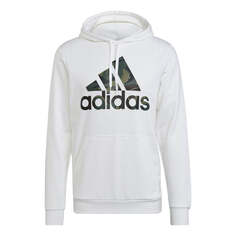 Толстовка adidas Essentials Camouflage Hoodie &apos;White&apos;, белый