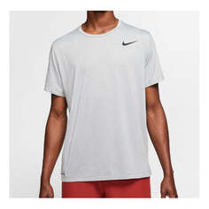 Футболка Nike Pro Short Sleeve Training Tops Breathable Quick Dry Gray, серый