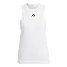 Топ (WMNS) adidas Aeroready Pro Seamless Tennis Tank Top &apos;White&apos;, белый