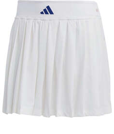 Юбка (WMNS) adidas Clubhouse Premium Classic Tennis Pleated Skirt &apos;White&apos;, белый