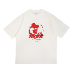 Футболка Nike Jordan Flight Heritage 85 T-Shirt &apos;White&apos;, белый