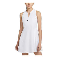 Платье (WMNS) Nike Dri-FIT Advantage Tennis Dress &apos;White&apos;, белый