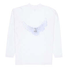 Футболка YEEZY Gap x Balenciaga Dove Long Sleeves T-shirt &apos;White&apos;, белый