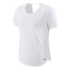Футболка (WMNS) Nike Dri-Fit One Breathe T-shirt &apos;White&apos;, белый