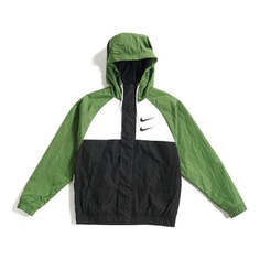 Куртка Nike Sportswear Swoosh Men&apos;s Woven Hooded Jacket &apos;Green&apos;, зеленый