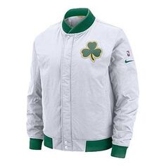 Куртка Nike Boston Celtics Basketball Woven Jacket White, белый