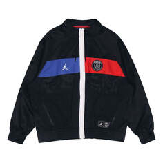 Куртка Air Jordan Paris Saint-Germain FLIGHT SUIT Jacket Black, черный Nike