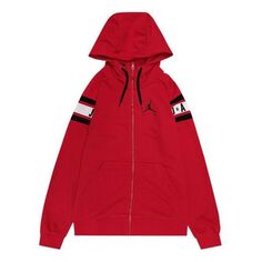 Куртка Air Jordan Knit Breathable Athleisure Casual Sports Jacket Red, красный Nike