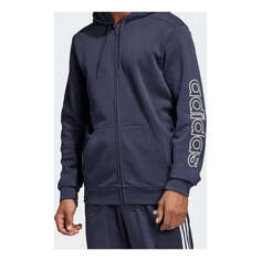 Куртка Men&apos;s adidas Sports Stylish Hooded Knit Jacket Blue, синий