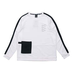 Толстовка Nike Dri-Fit Men&apos;S Fleece Training Top &apos;White/Black&apos;, белый