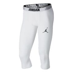 Спортивные штаны Air Jordan DRI-FIT 23 ALPHA 3/ Training Leggings White 89226-100, белый Nike