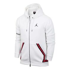 Куртка Air Jordan Flight Tech Athleisure Casual Sports Jacket White, белый Nike