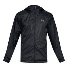 Куртка Men&apos;s Under Armour Forefront Rain Training Sports Jacket Black, черный
