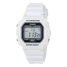 Часы CASIO Sports Waterproof White Digital, белый