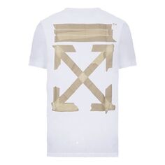 Футболка OFF-WHITE C/O Virgil Abloh Men&apos;S White Tape Arrows Slim, белый