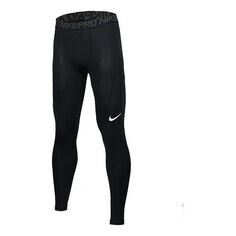 Спортивные штаны Nike Knit Tight Elastic Breathable gym pants Black, черный