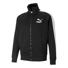 Куртка PUMA Casual Sports Knit Jacket Black, черный
